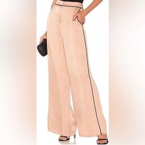 House of Harlow 1960 Peach Wide-Leg Pants